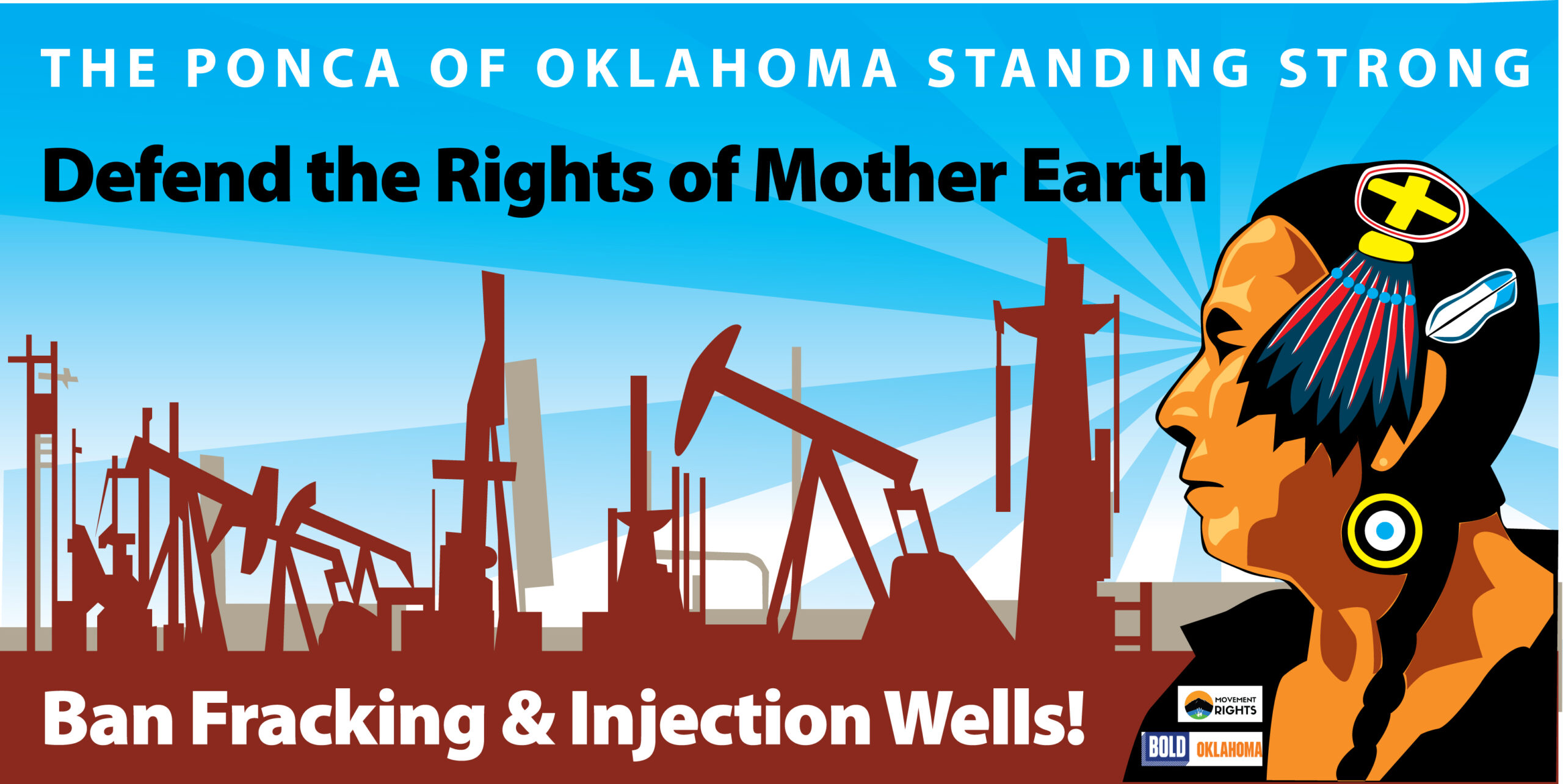 Read more about the article Media Release: PONCA NATION CONSIDERS Rights of Nature FRACKING & INJECTION BAN