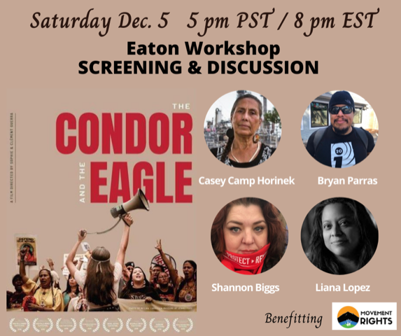 Read more about the article JOIN US online Dec 5 & 6 for The Condor & the Eagle