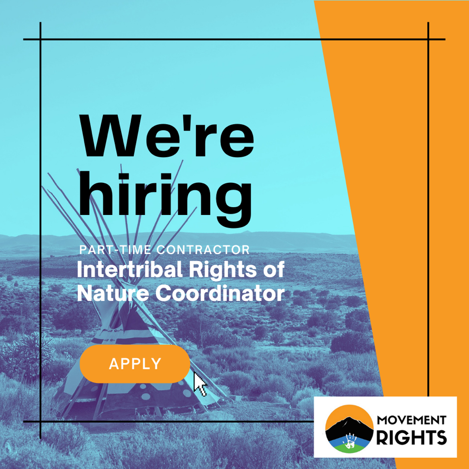 Read more about the article JOB POSTING: Intertribal Rights of Nature (IRON) Coordinator [Contract position] 