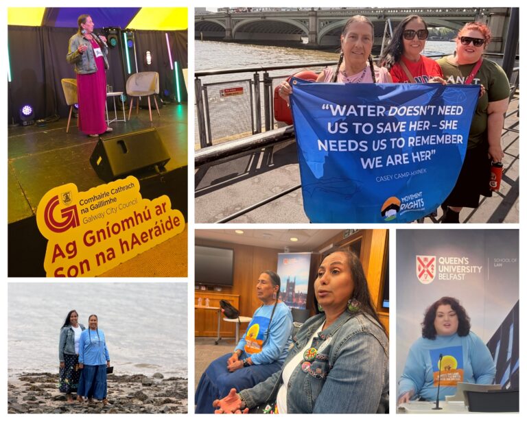 Indigenous women Women advocating for Rights of Nature in Ireland